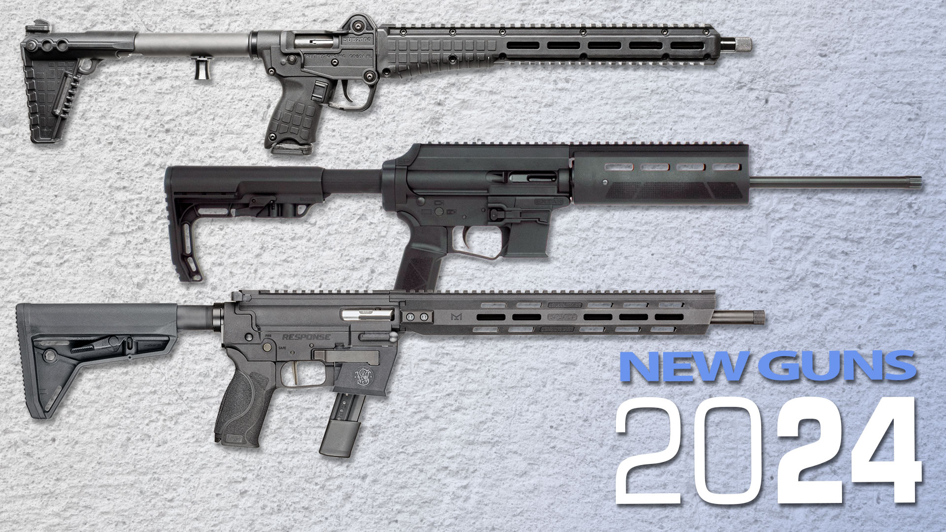 New Pistol-Caliber-Carbines for 2024