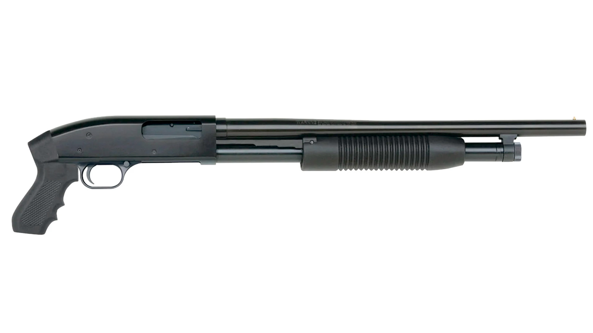 Pistol-gripped shotgun