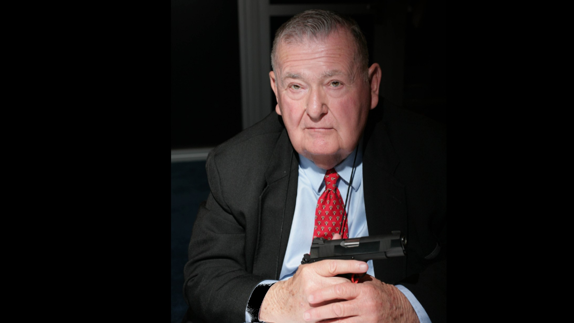 Wiley Clapp with Colt CCO 1911 pistol