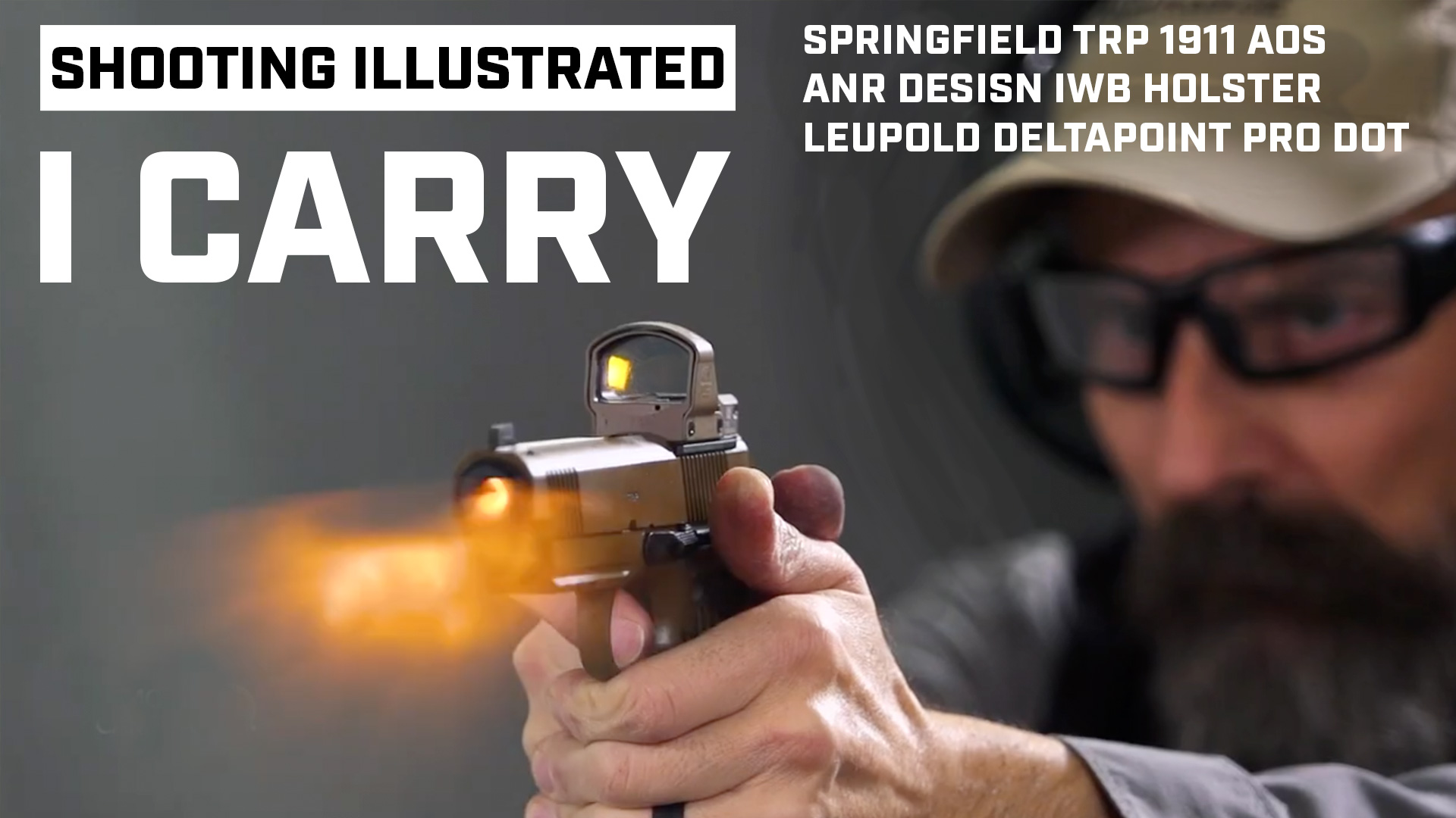 I Carry: Springfield Armory TRP 1911 AOS in 9 mm Pistol in an ANR Design Holster