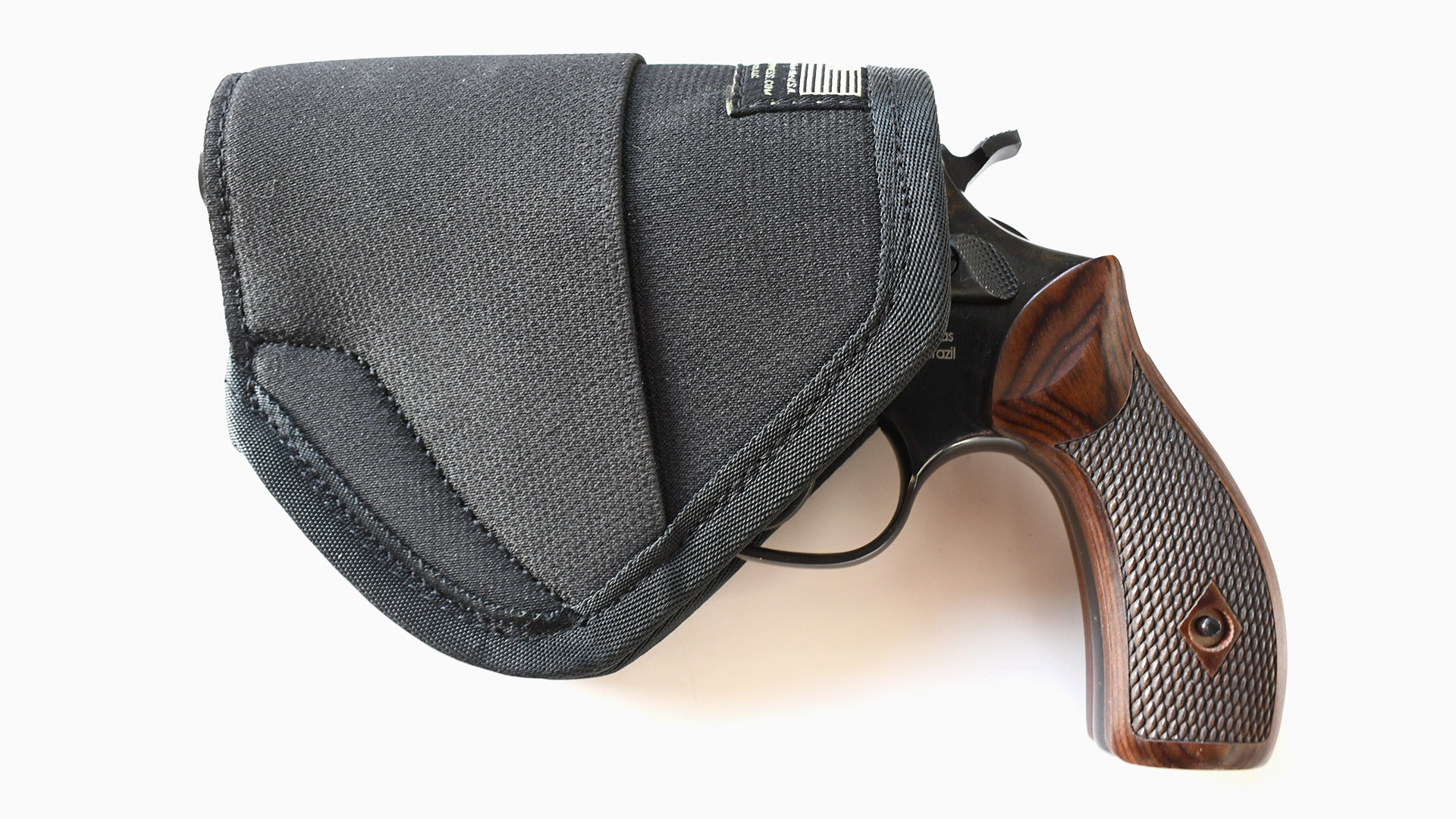 Pistol in holster