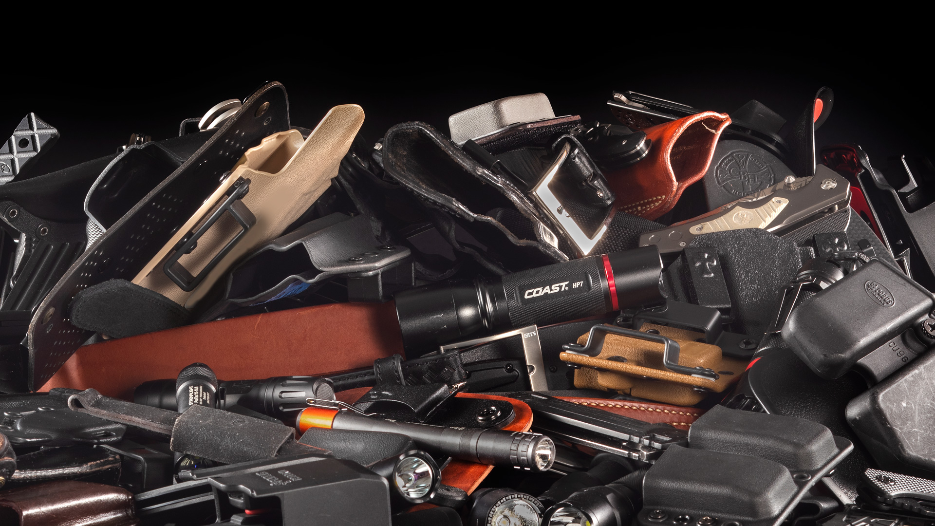 pile of gear