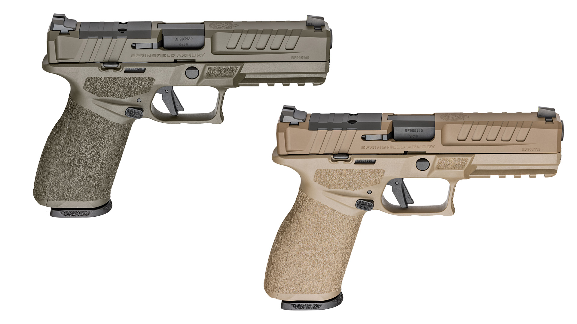 Springfield Armory Echelon in FDE or OD Green