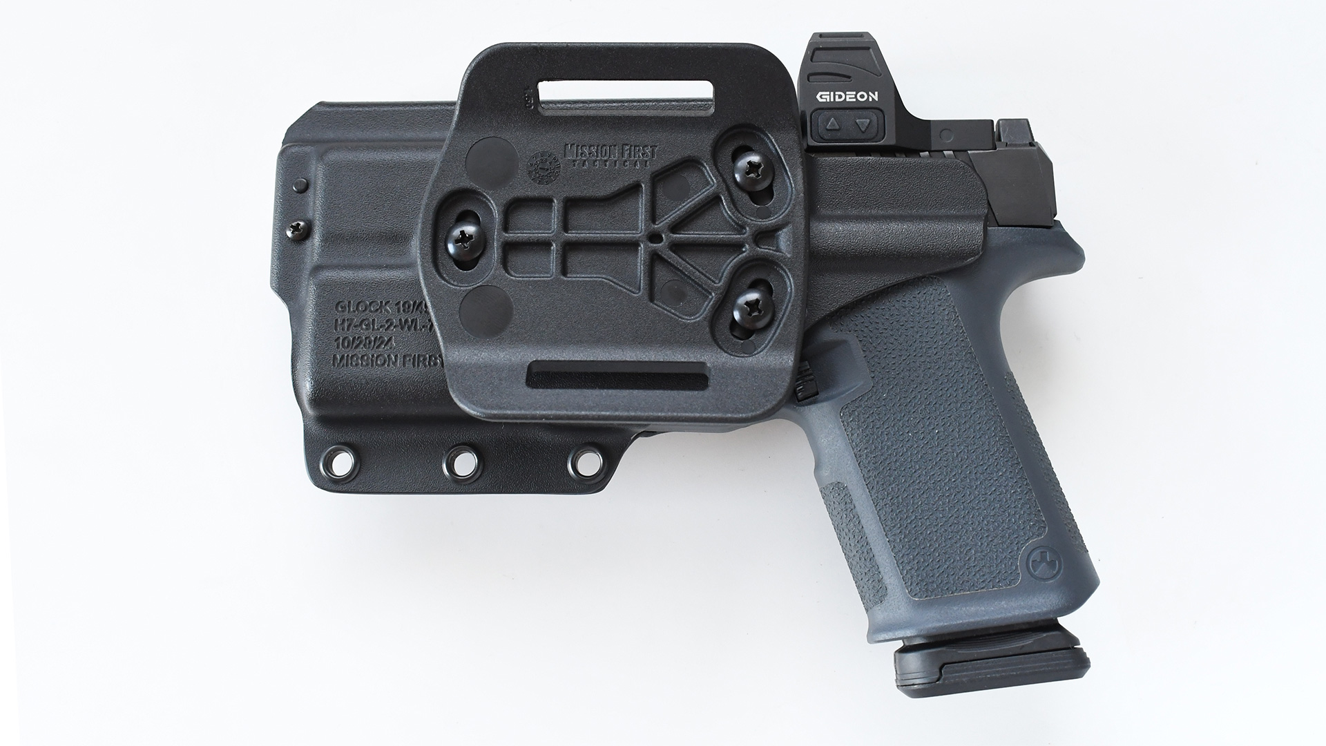 Back of holster