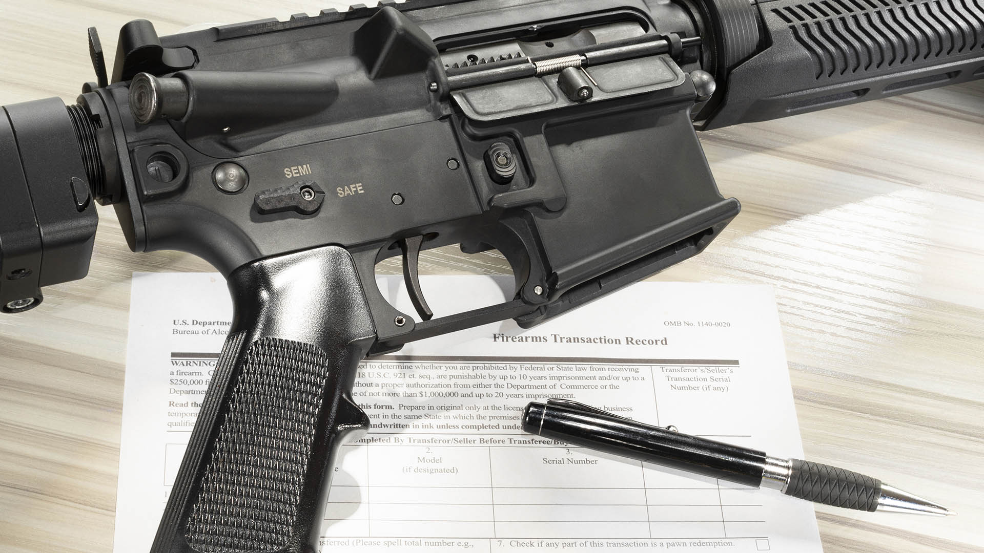 record gun sales