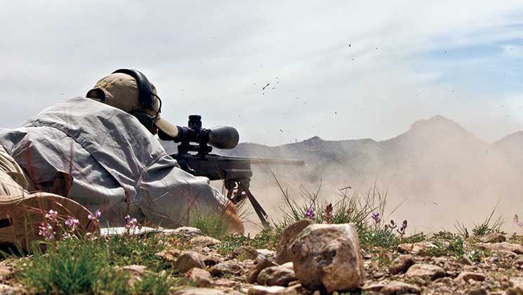 Self-aiming' rifle turns novices into expert snipers