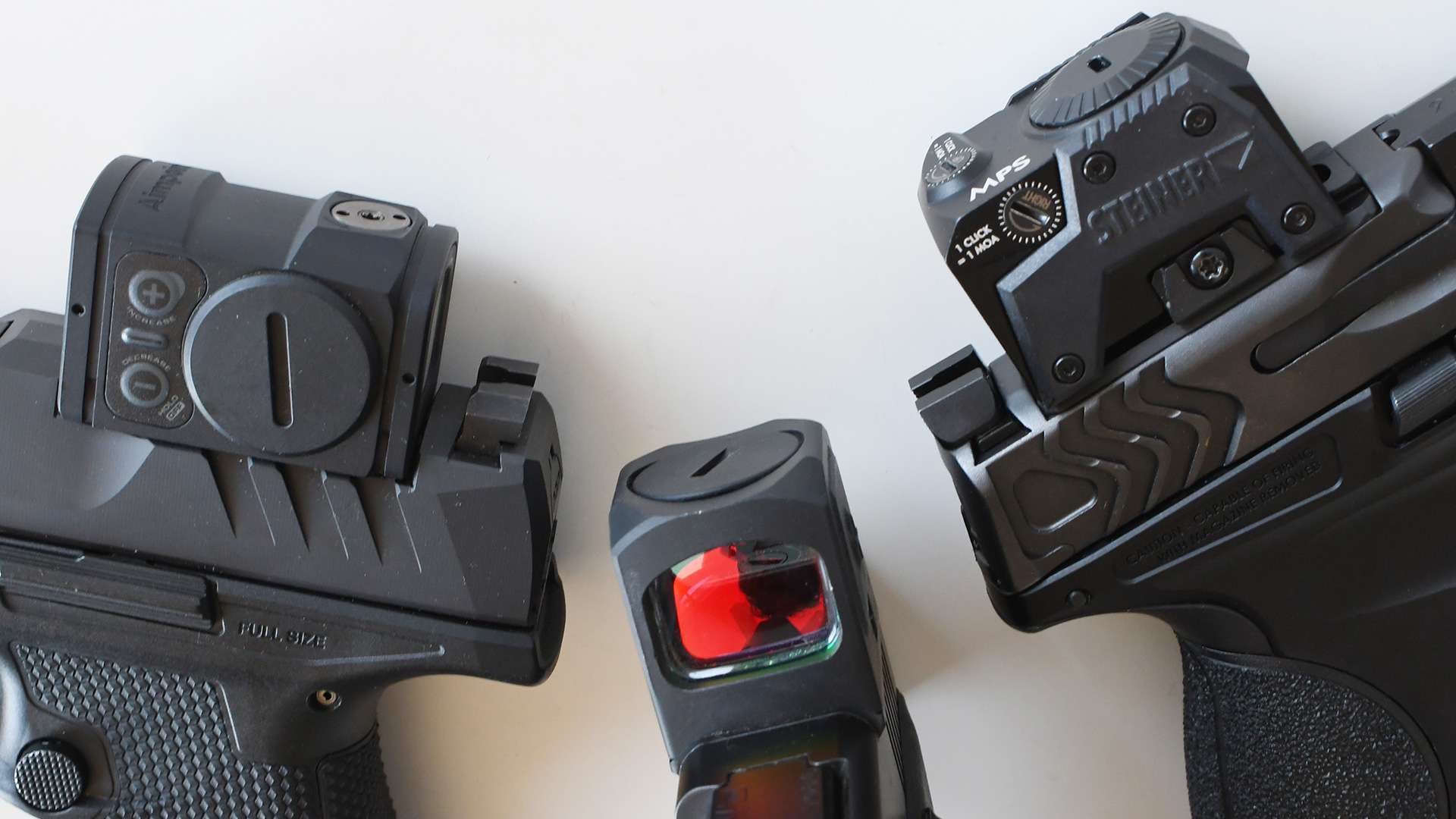 Enclosed Emitter Red Dot Sights