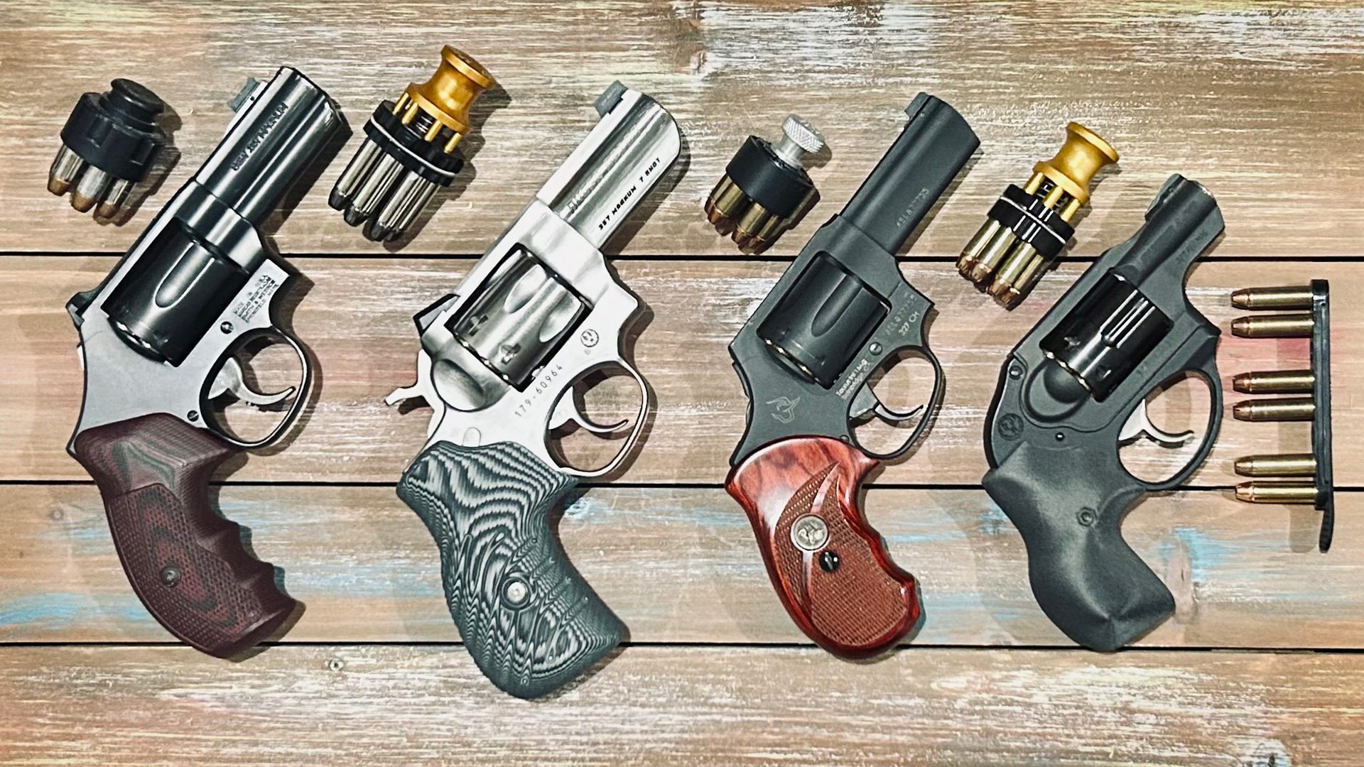Defensive carry revolvers