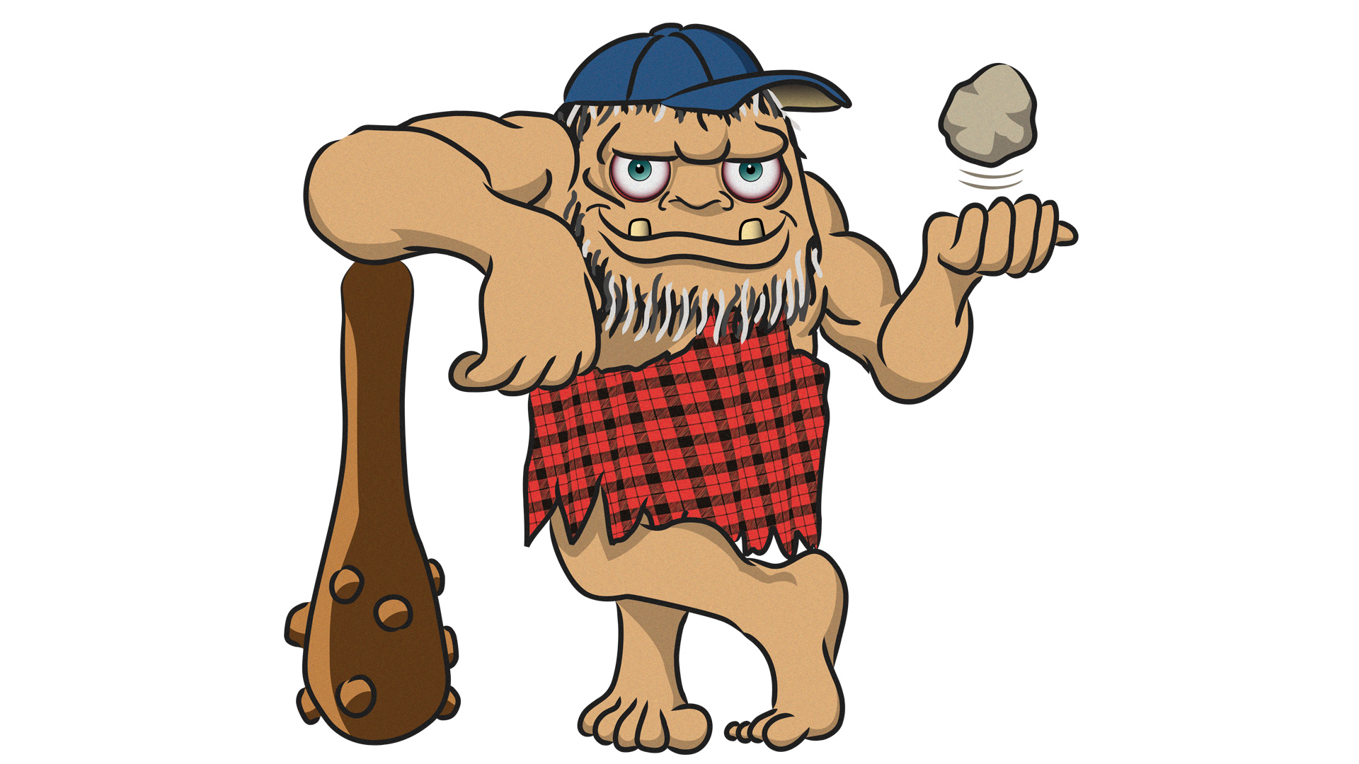caveman illustration