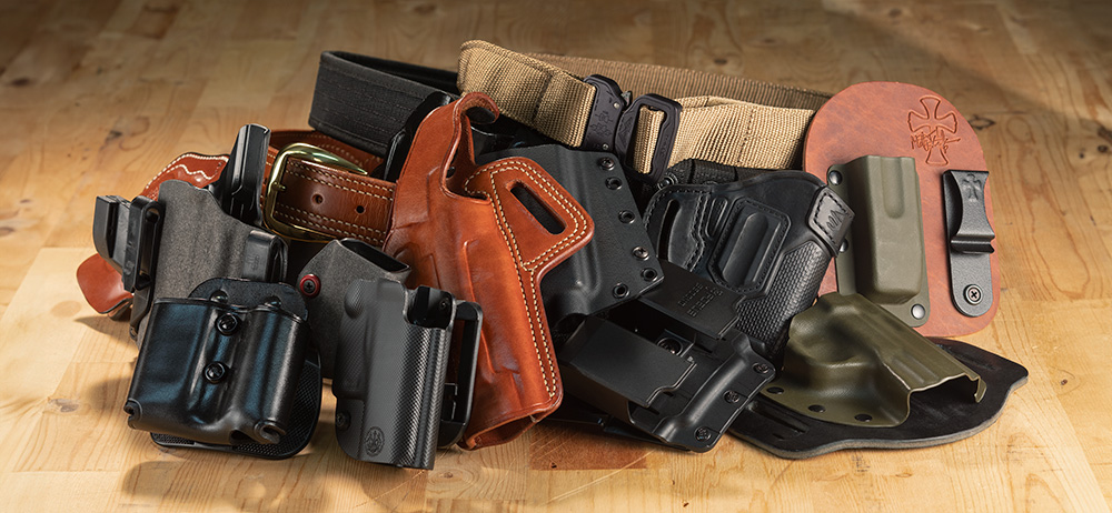 collection of holsters