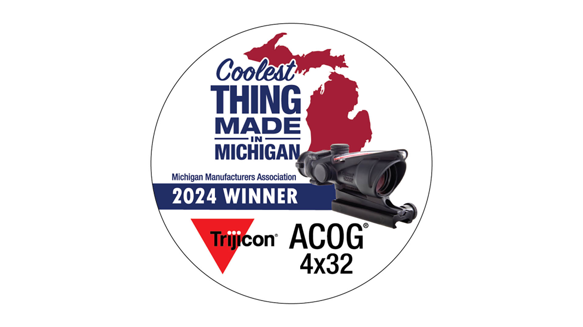 Trijicon ACOG Named 2024 Coolest Thing Made in Michigan