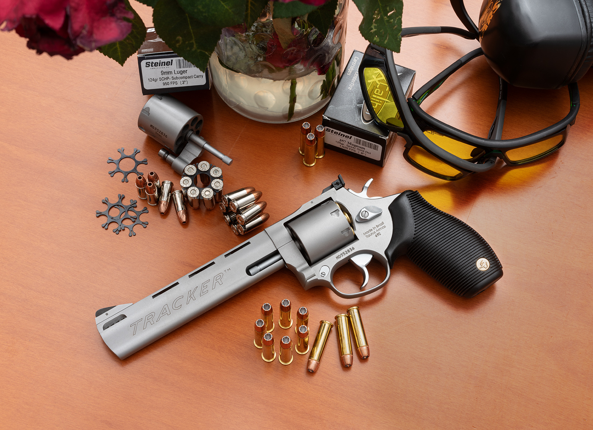 Taurus Tracker revolver facing left