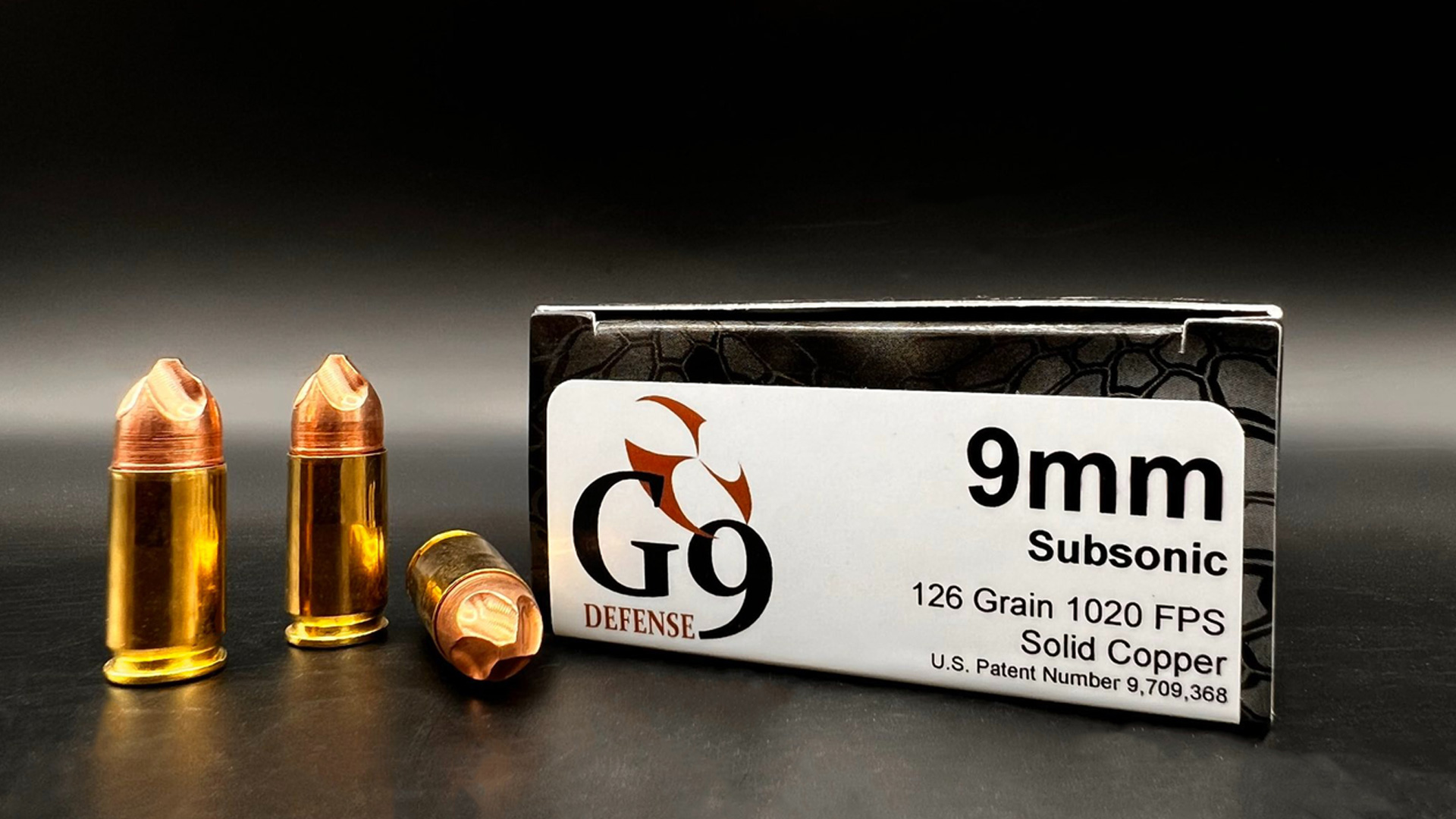 First Look: G9 Defense 126 Grain Subsonic 9mm Ammunition