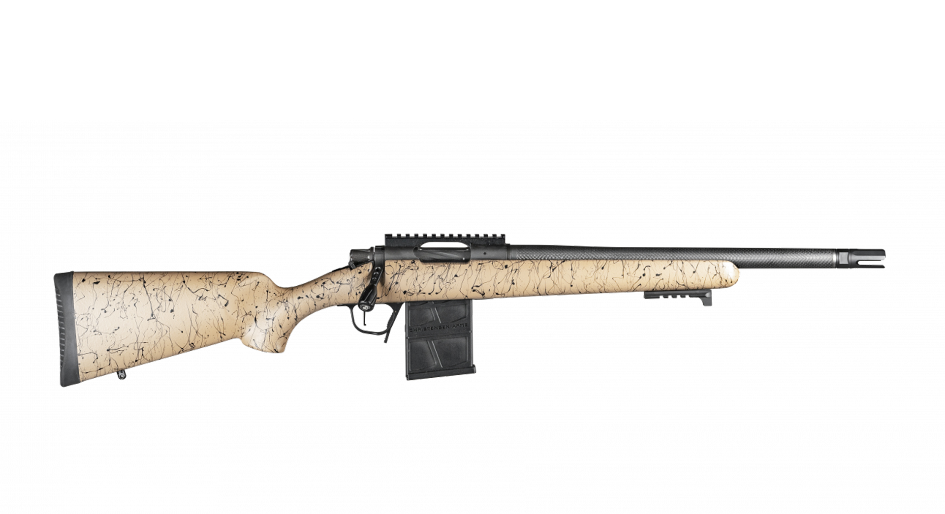 rifle facing right with magazine