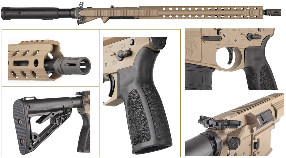 Live Free Armory LF556 LEO Tactical Carbine features