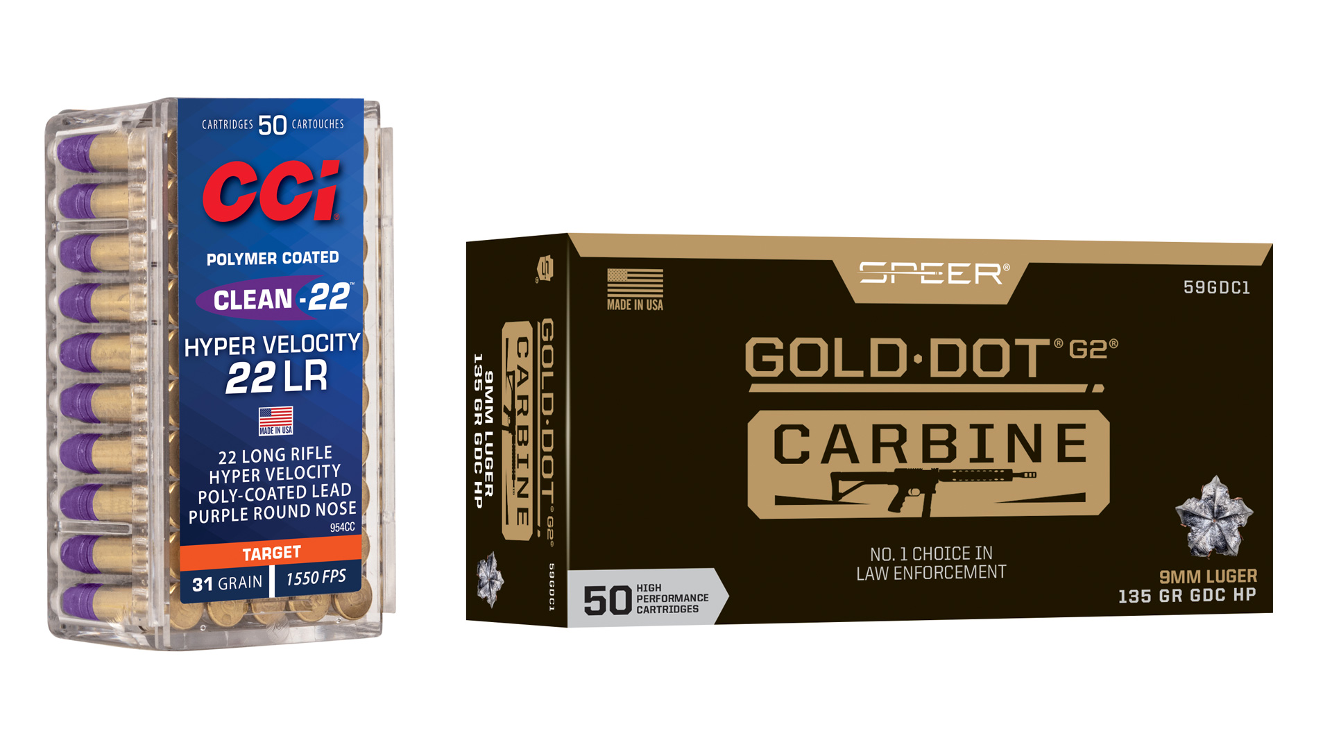 CCI and Speer ammo