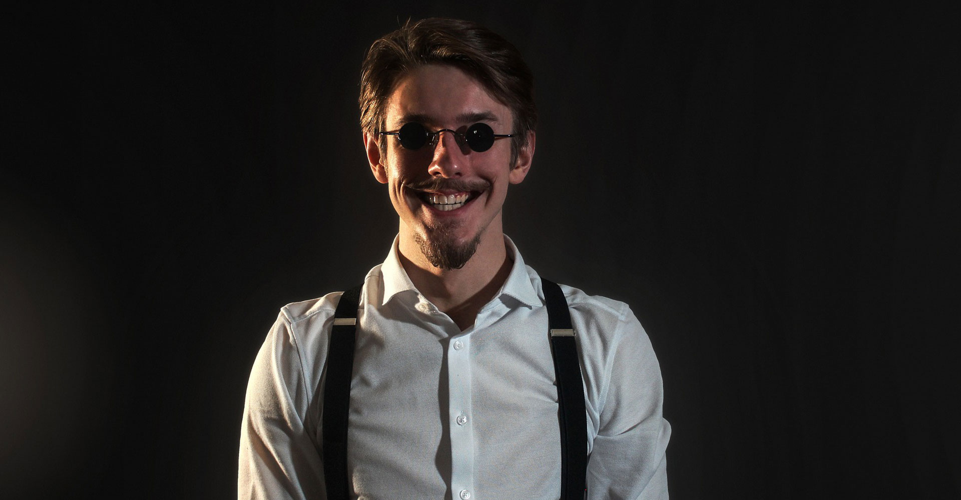 Evil grin