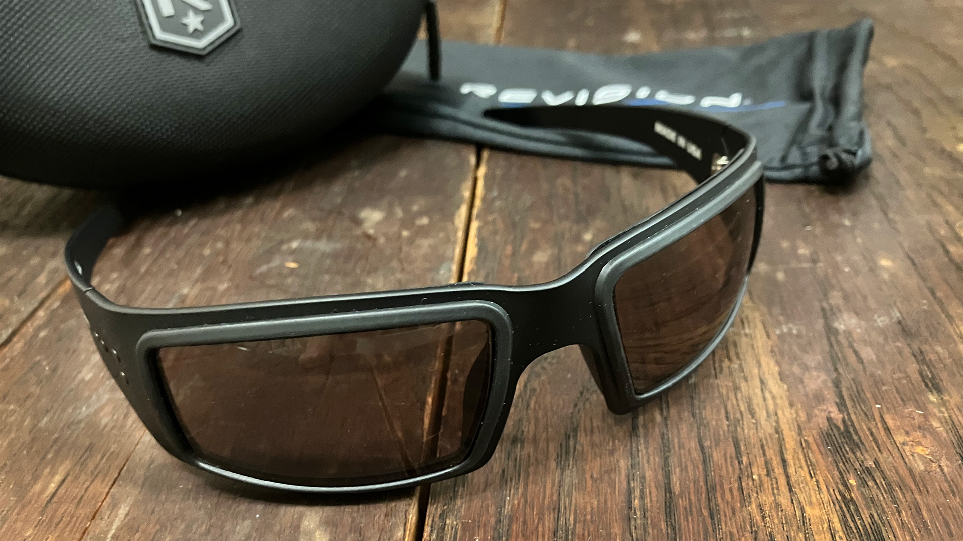 Gatorz Eyewear Delta MILSPEC BALLISTIC Sunglasses - Blackout Frame With Inferno Photochromic Antifog Lens