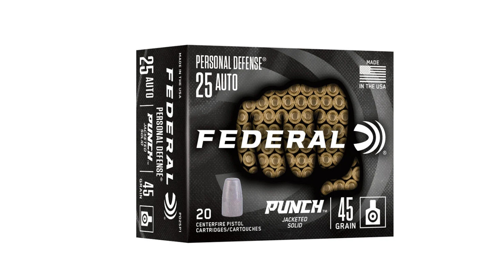 First Look: Federal Punch Ammunition in .25 ACP