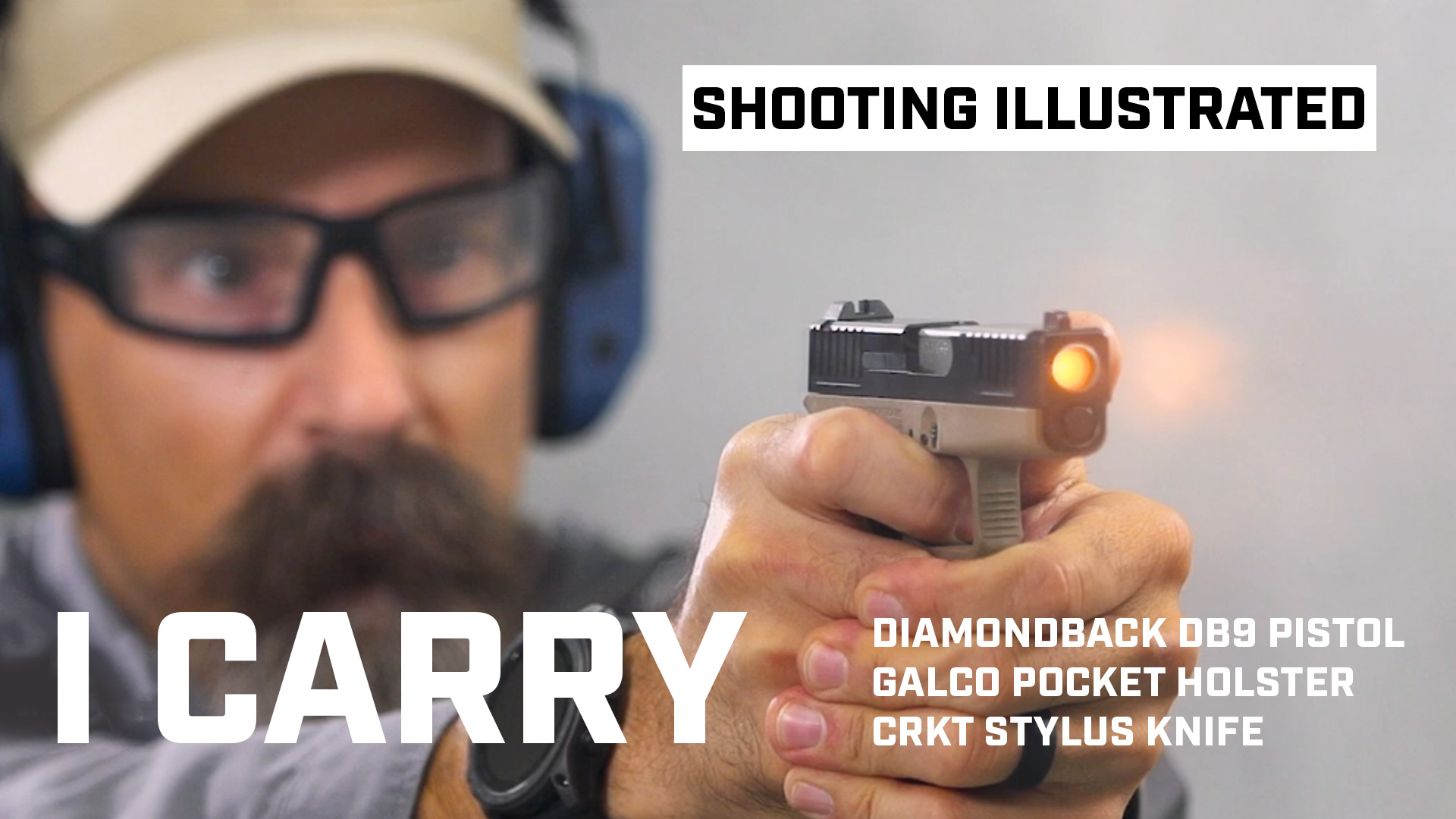 I Carry: Diamondback DB9 Pistol in a Galco Holster