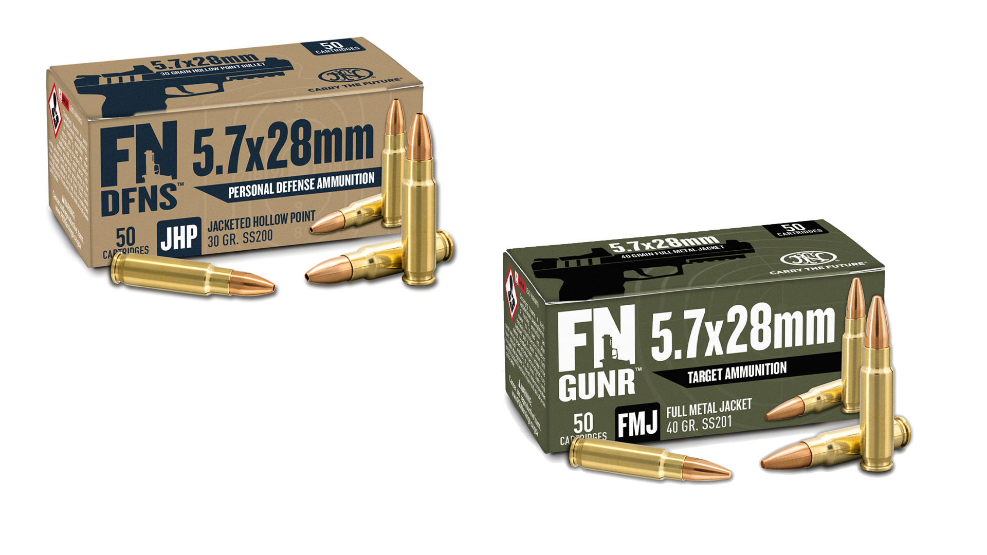 Great Price on Quality FN 5.7×28mm Brass Casings - 50 and 100 Count