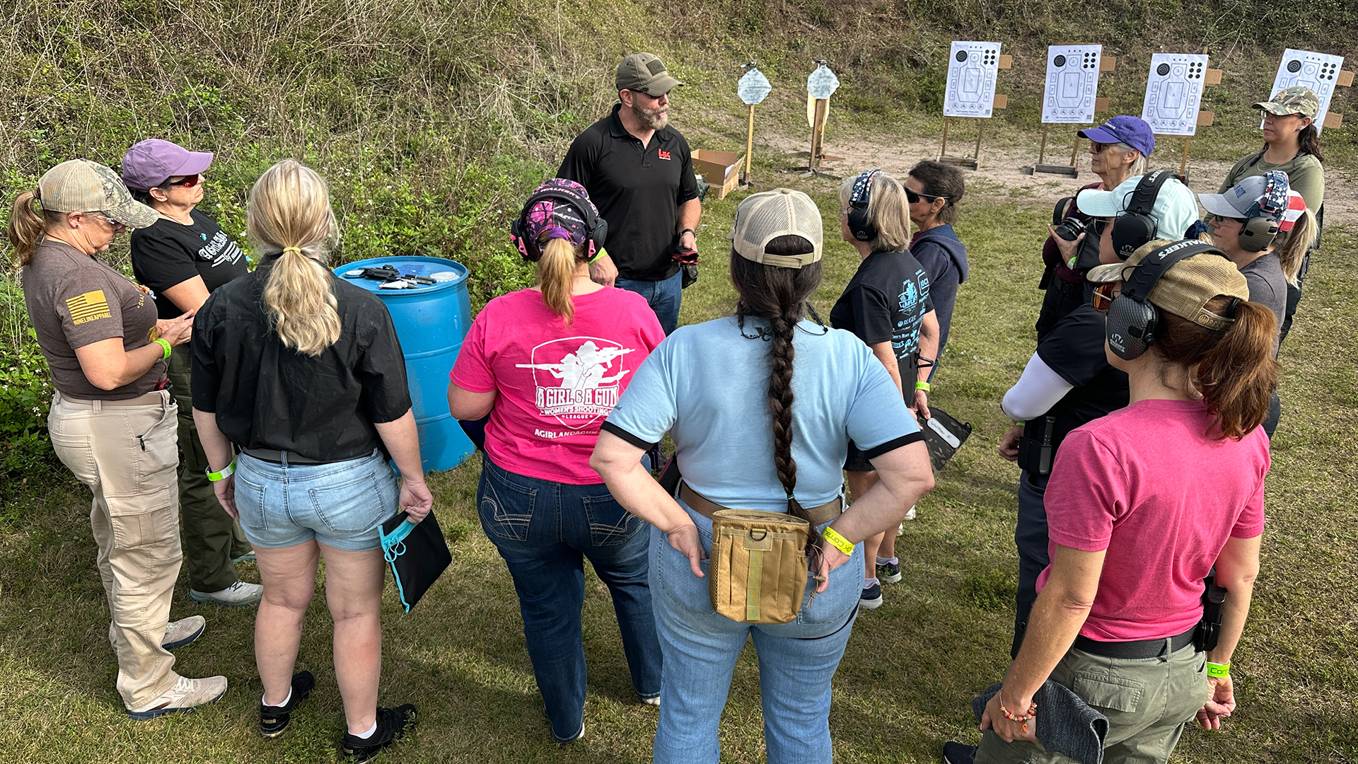 All women's gun class