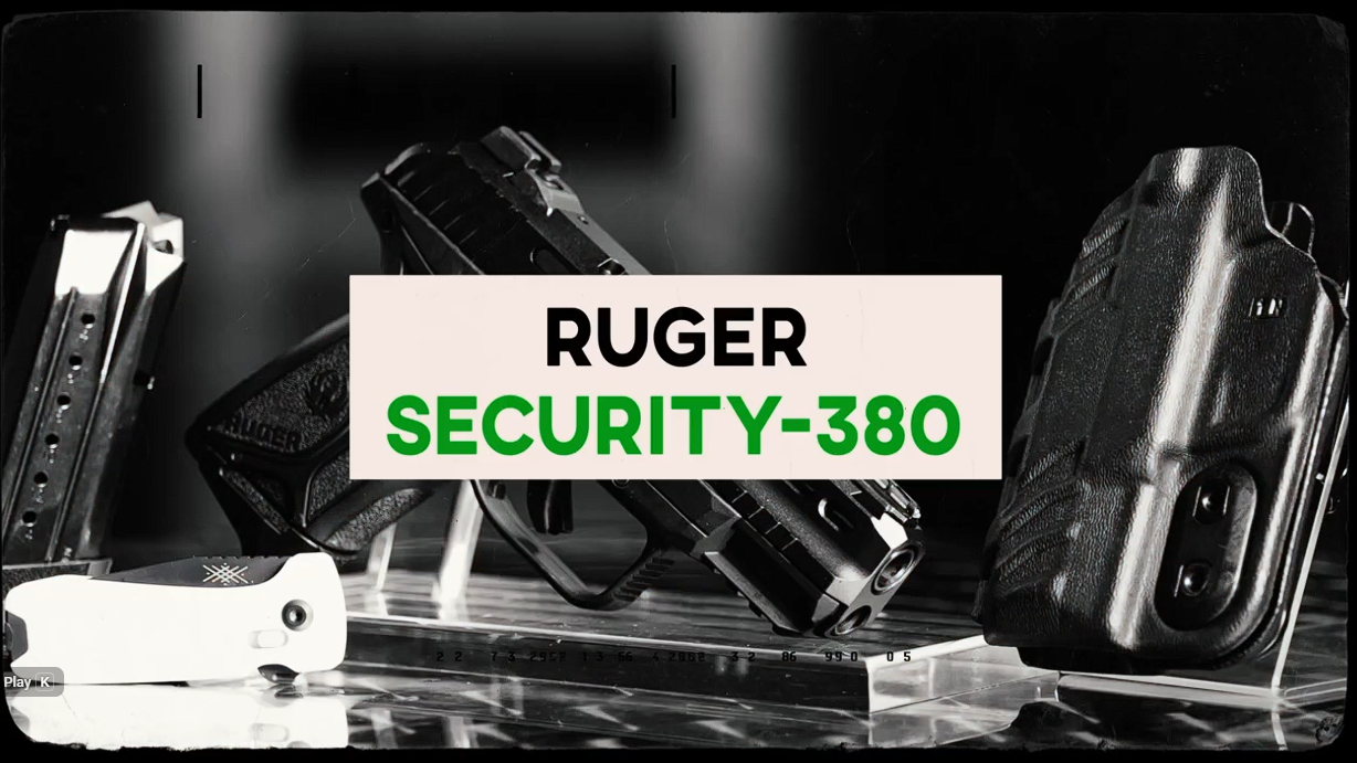 I Carry Ruger Security 380
