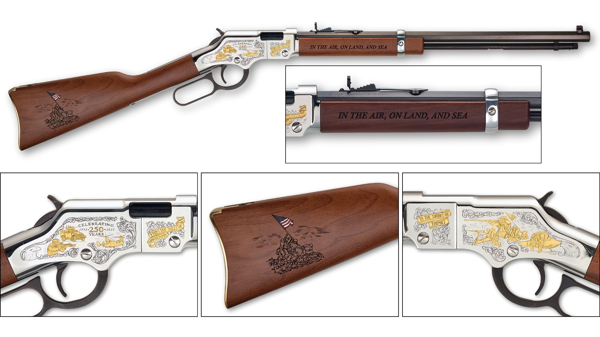 Henry Tribute Rifle Honors the Marine Corps’ 250th Anniversary