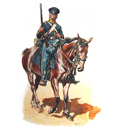 mid-19th century Cavalry trooper