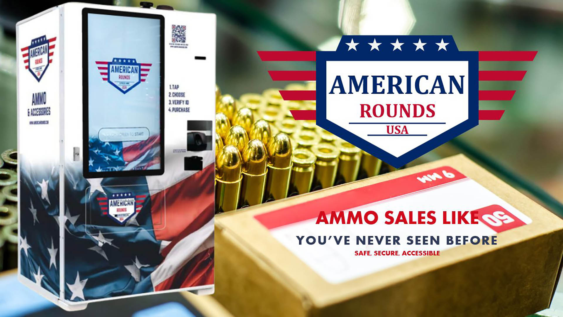 American Rounds vending machine