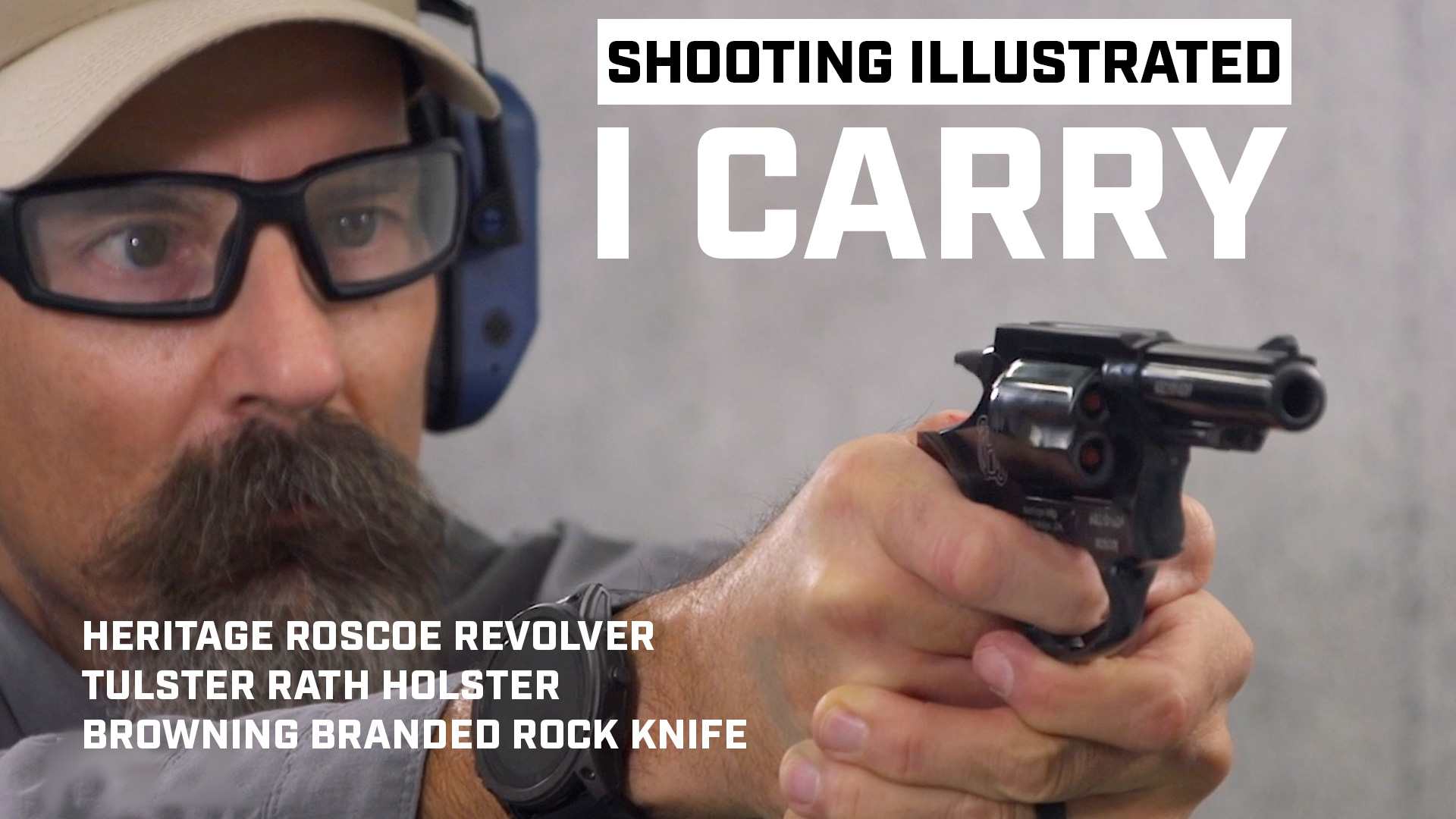 I Carry: Heritage Roscoe .38 Special Revolver in a Tulster RATH Holster