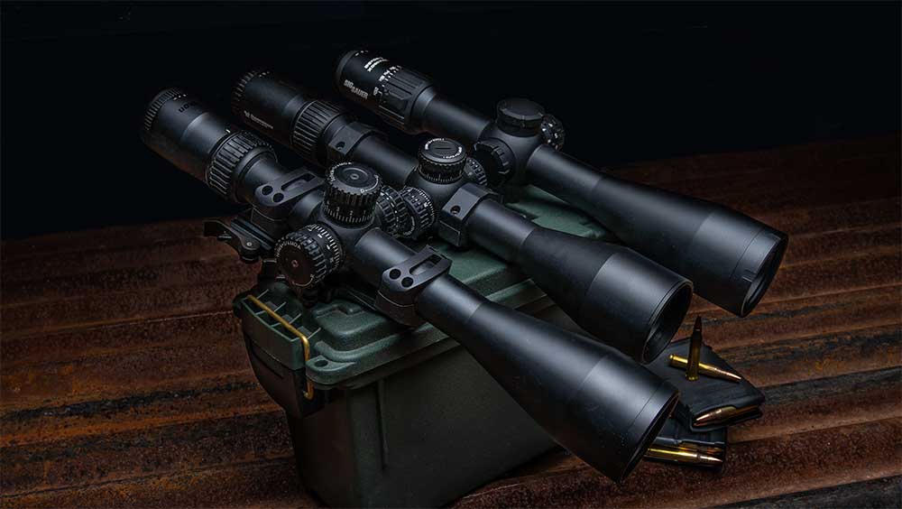 Best Hunting Scope Reticle T-EAGLE 4-16x50 FFP Long Range Shooting