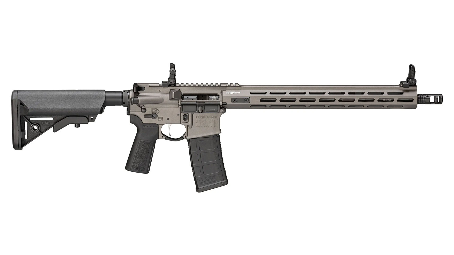 Saint rifle in tungsten