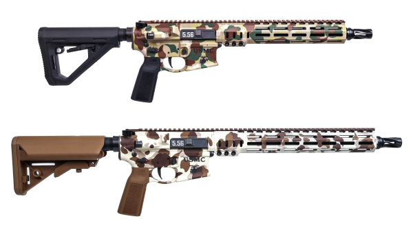 Sons of Liberty Gun Works Frog Camo Finish